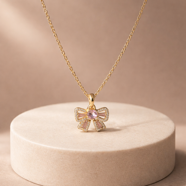 Rosalie Bow Necklace