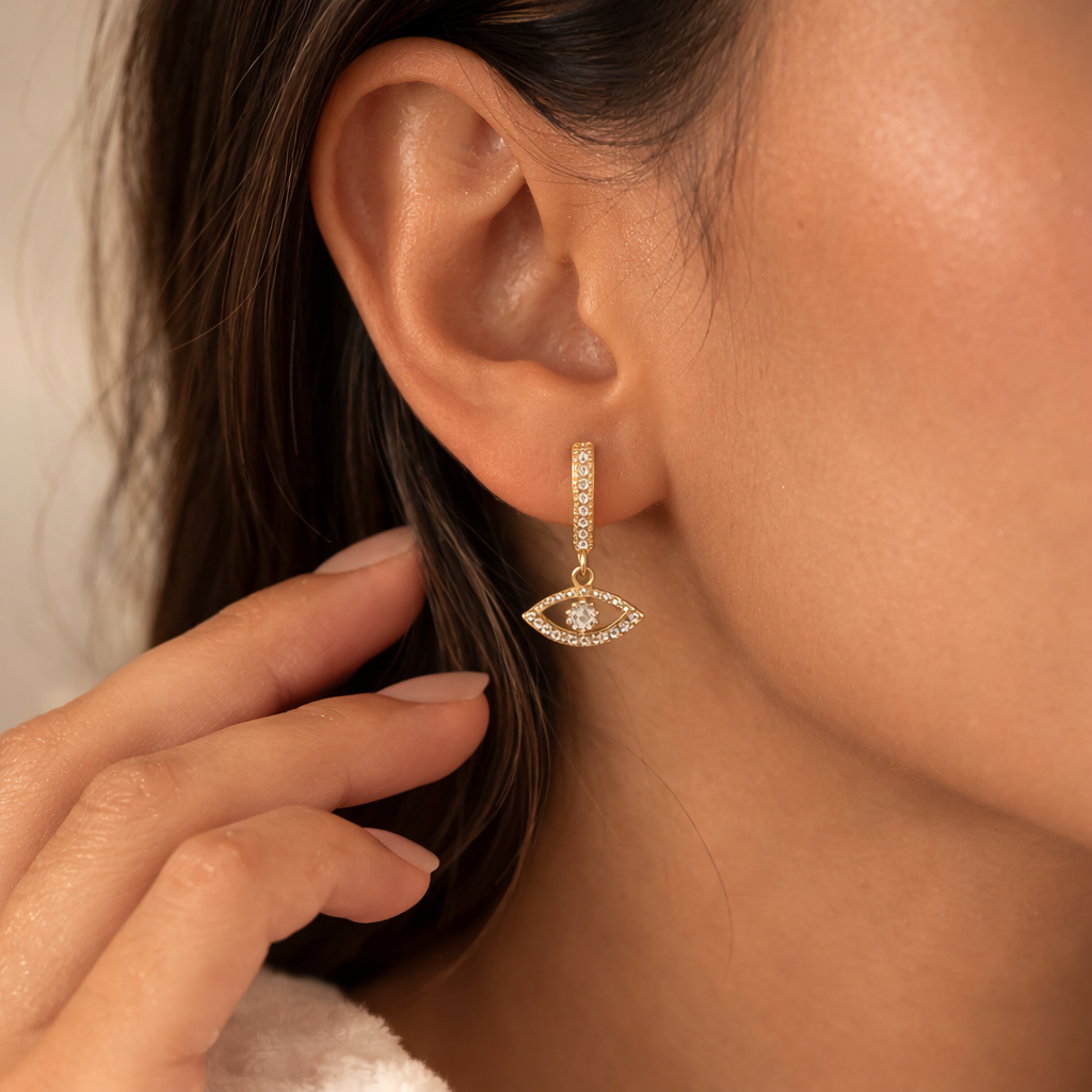 Evil Eye Protection Earrings