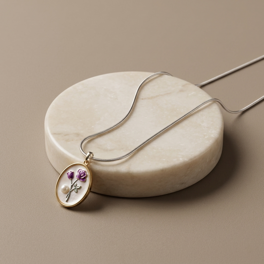 Rosabelle Locket Necklace