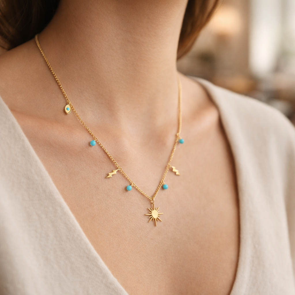 Celestia Sun Necklace