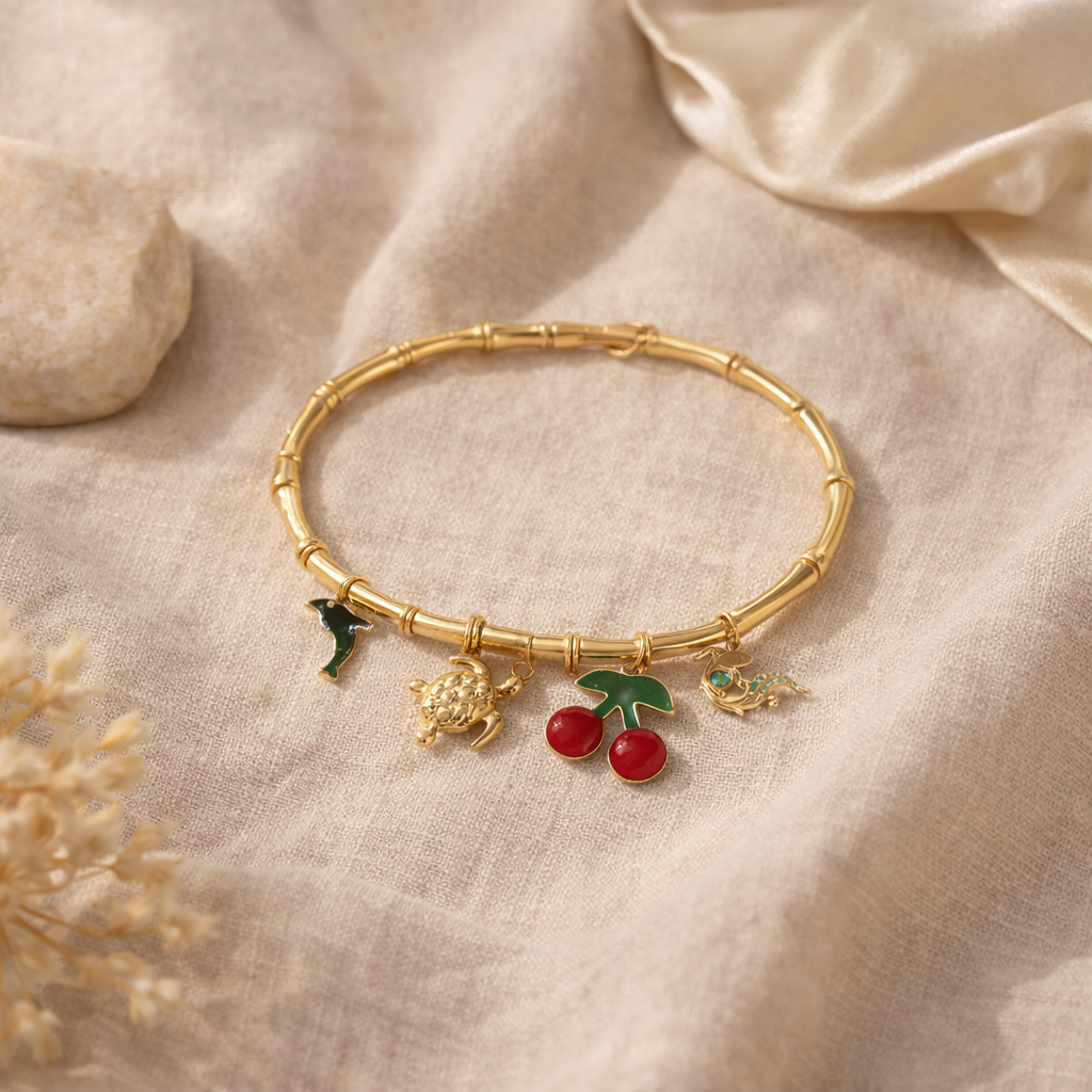 Coastal Treasure Charm Bracelet